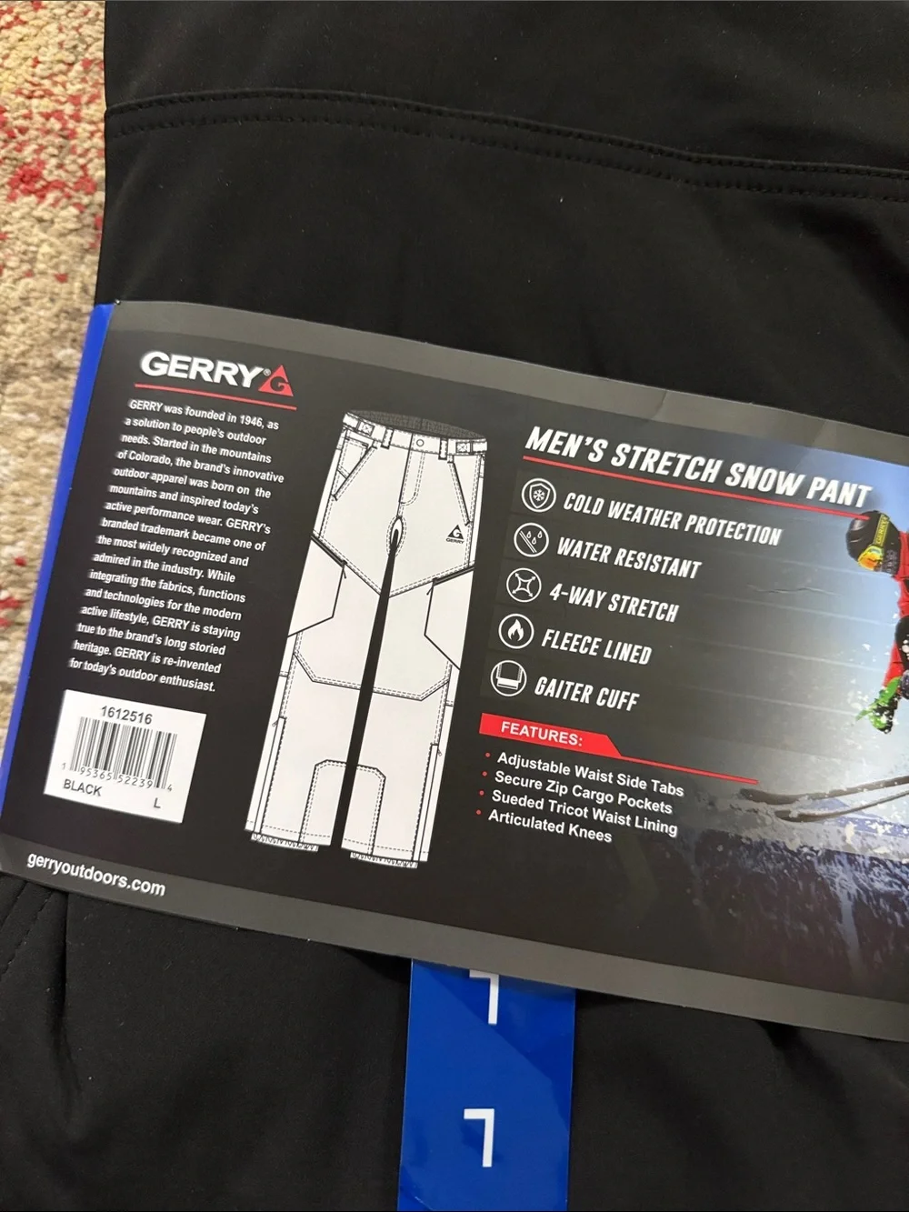 Gerry Men’s Stretch Snow Pants